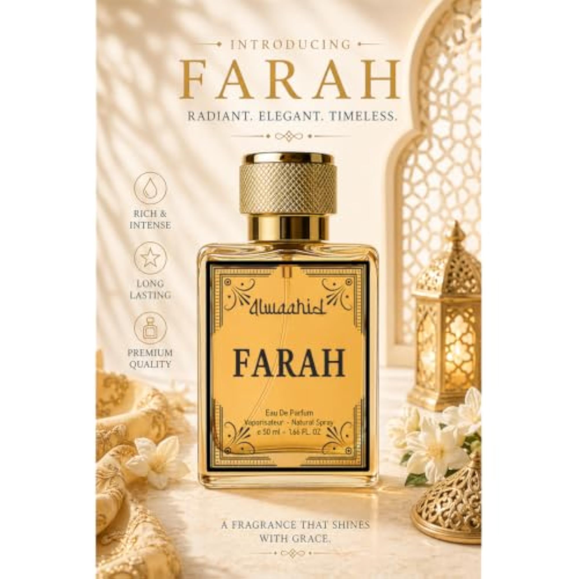 Farah Eau De Parfum, 50ml